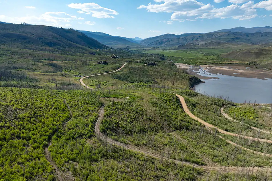 Aspen Springs Lot #7 view