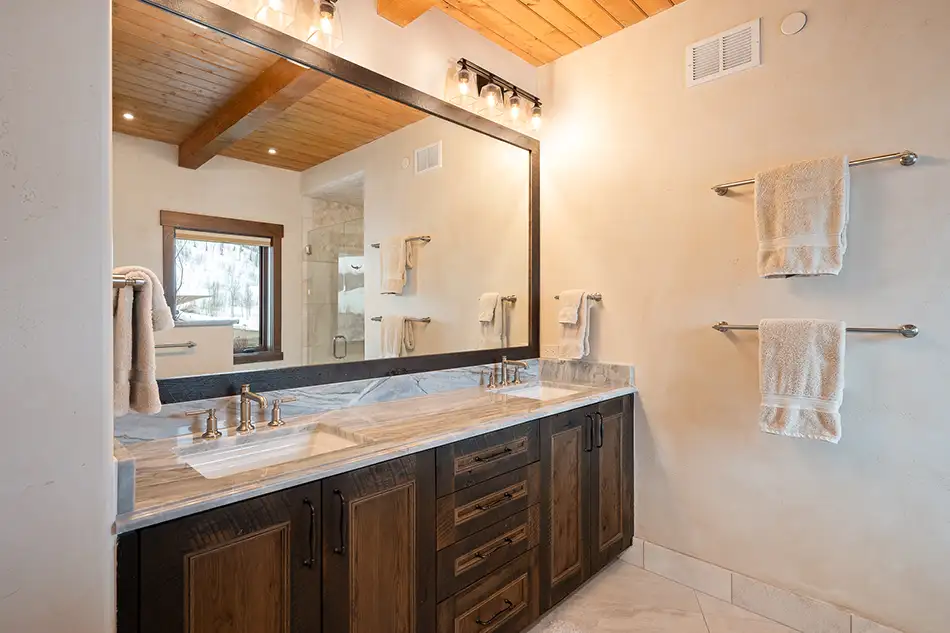 Primary Bathroom at Homesteads Lot 7