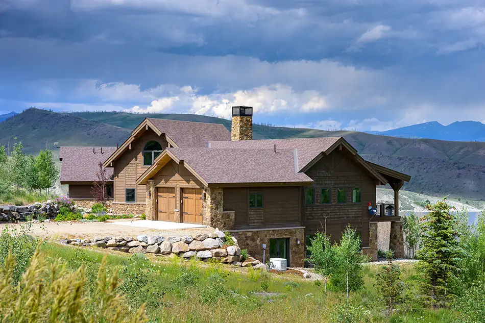 Exterior view at Homesteads Lot 7