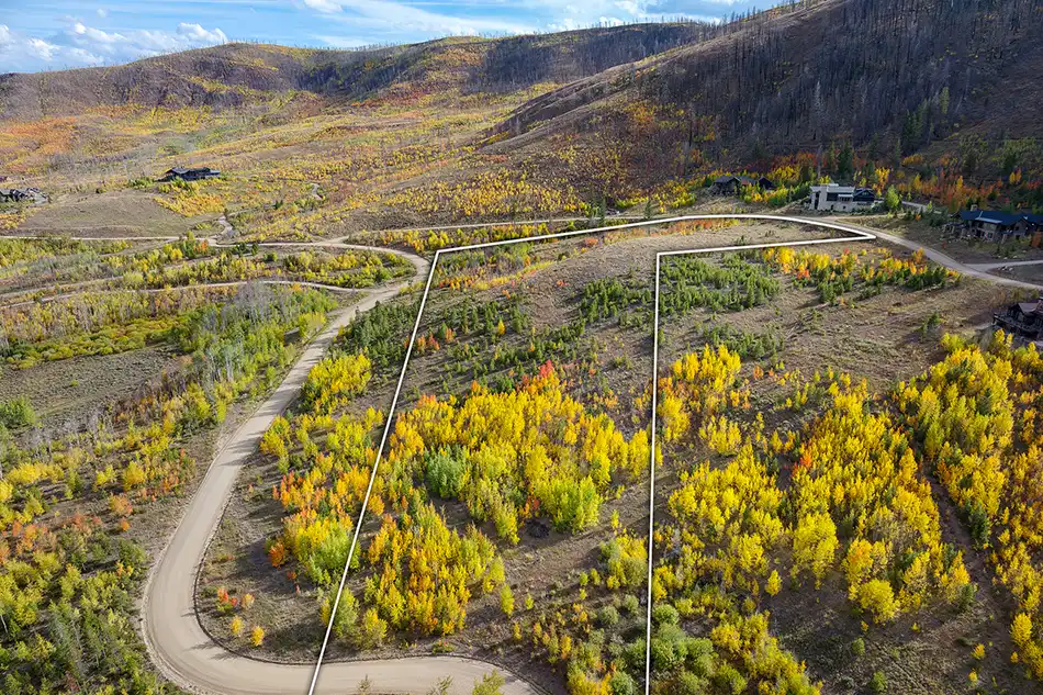 Chimney Rock Cabins Lot 9 view