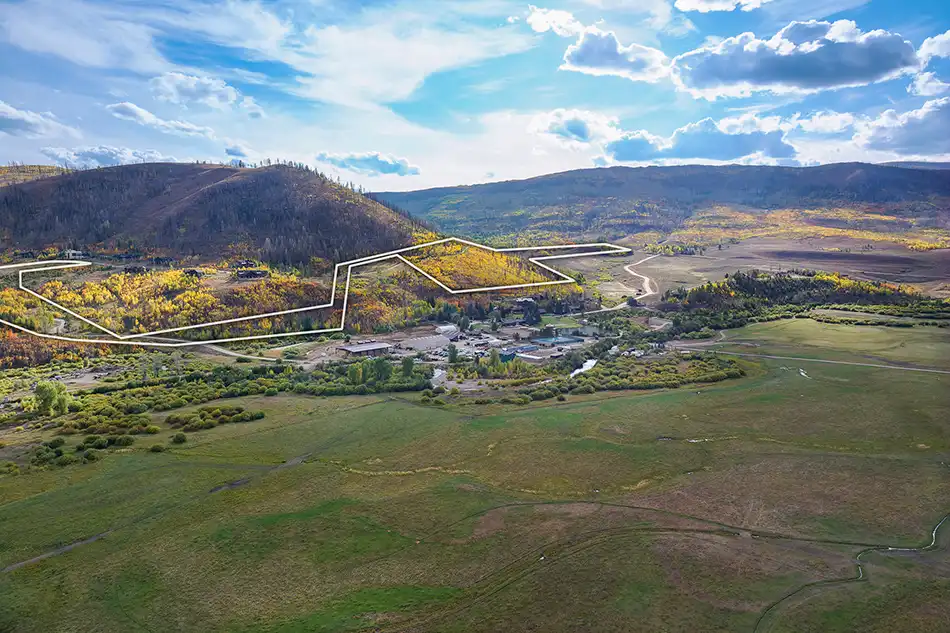 Chimney Rock Cabins Lot 9 view