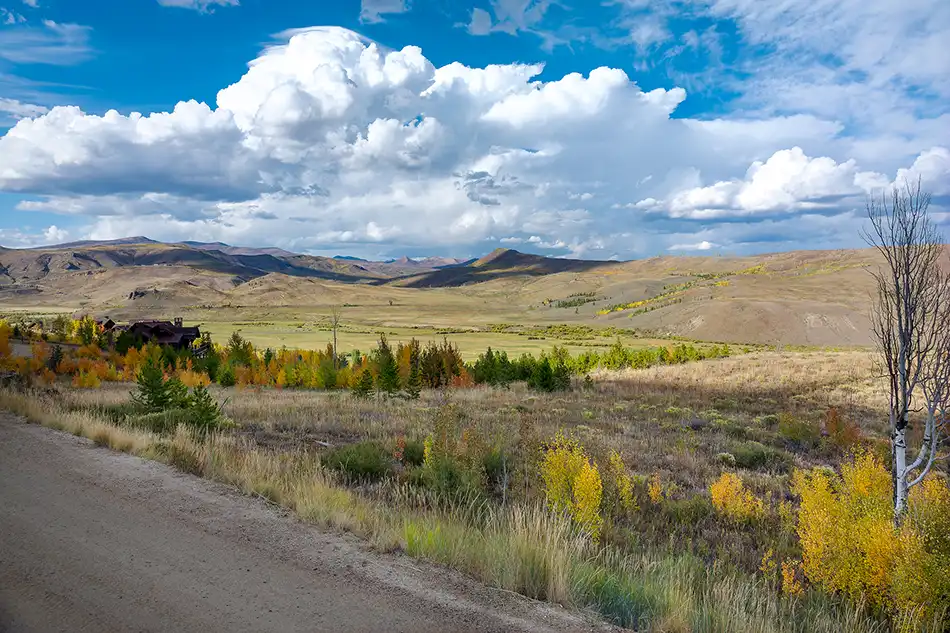 Chimney Rock Cabins Lot 9 view