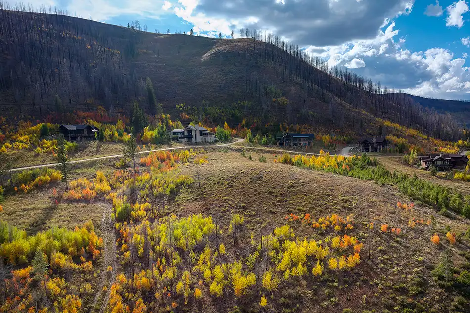Chimney Rock Cabins Lot 9 view